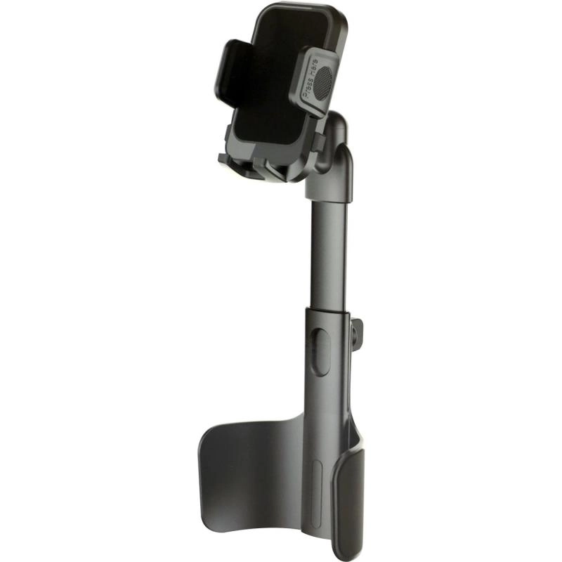 Techpick 2 in 1 Cup Holder Phone Mount - Universal Black