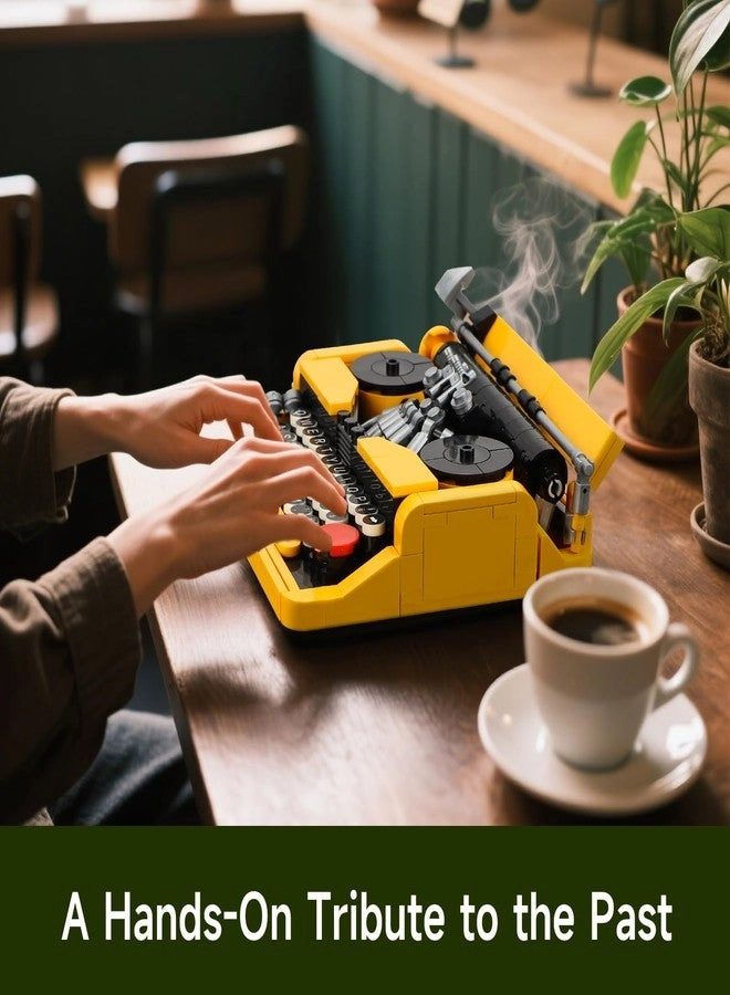 Typewriter - Compatible with Lego Retro Mini Model
