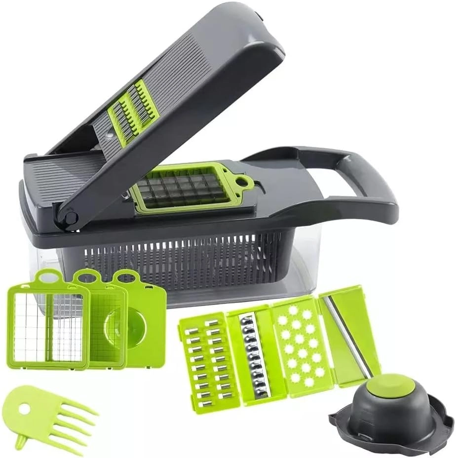FITTO Vegetable Chopper - 5 Blades