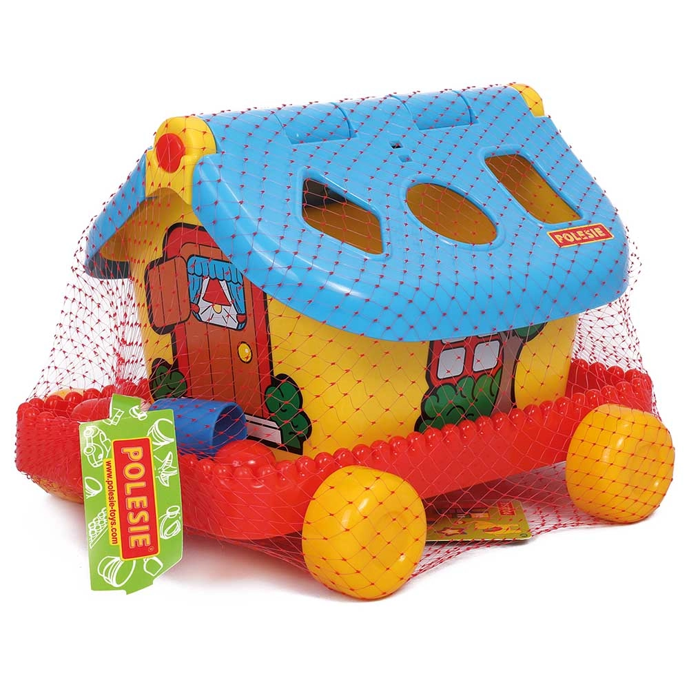 Garden wheeled house