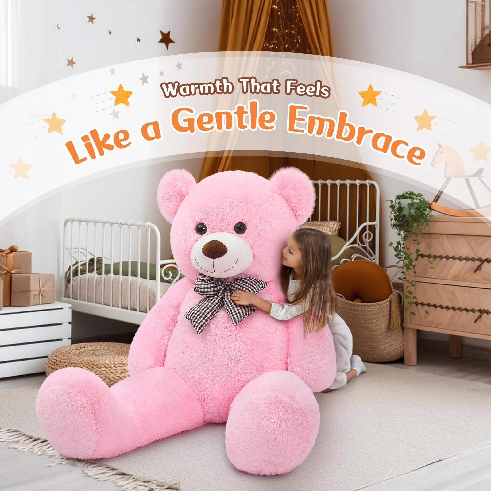 Teddy Bear - Plush Pink