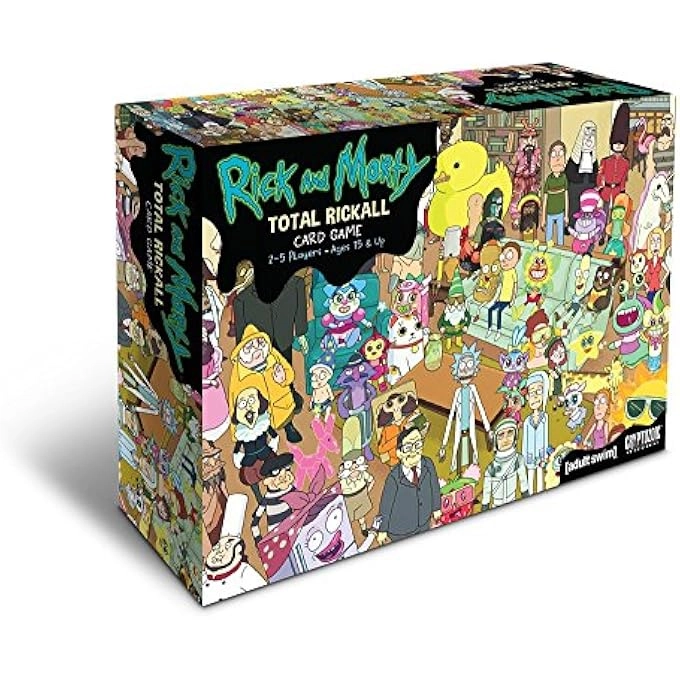 Rick and Morty Total Rickall - Cooperative Card Game