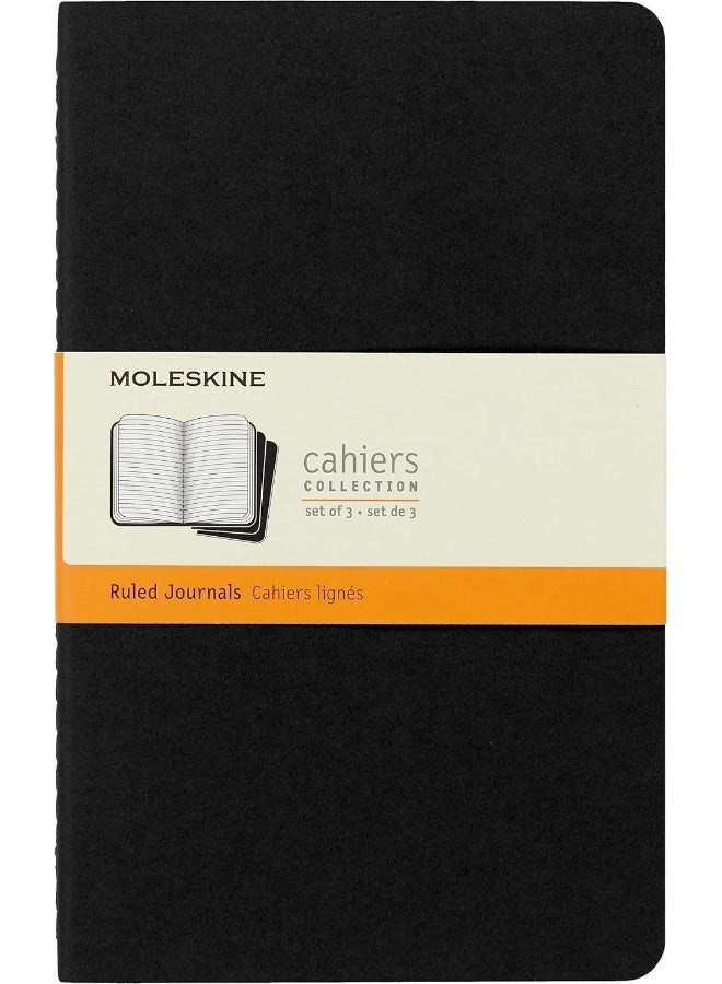 Moleskine Cahier Journal Large Softcover - Lined 80 Pages