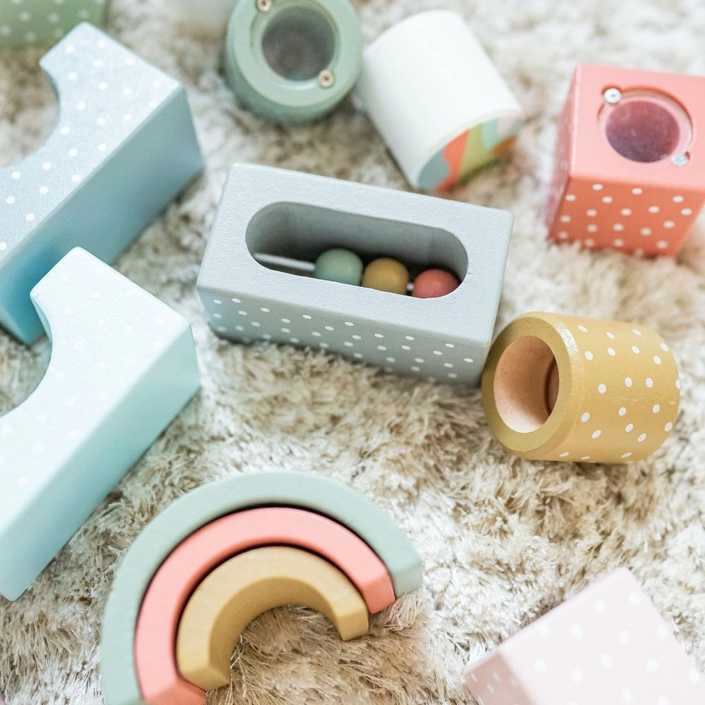 Interactive Blocks Playset - Sound Rattle Chime