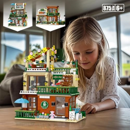 City Cafe Architecture Kit - 875 pcs