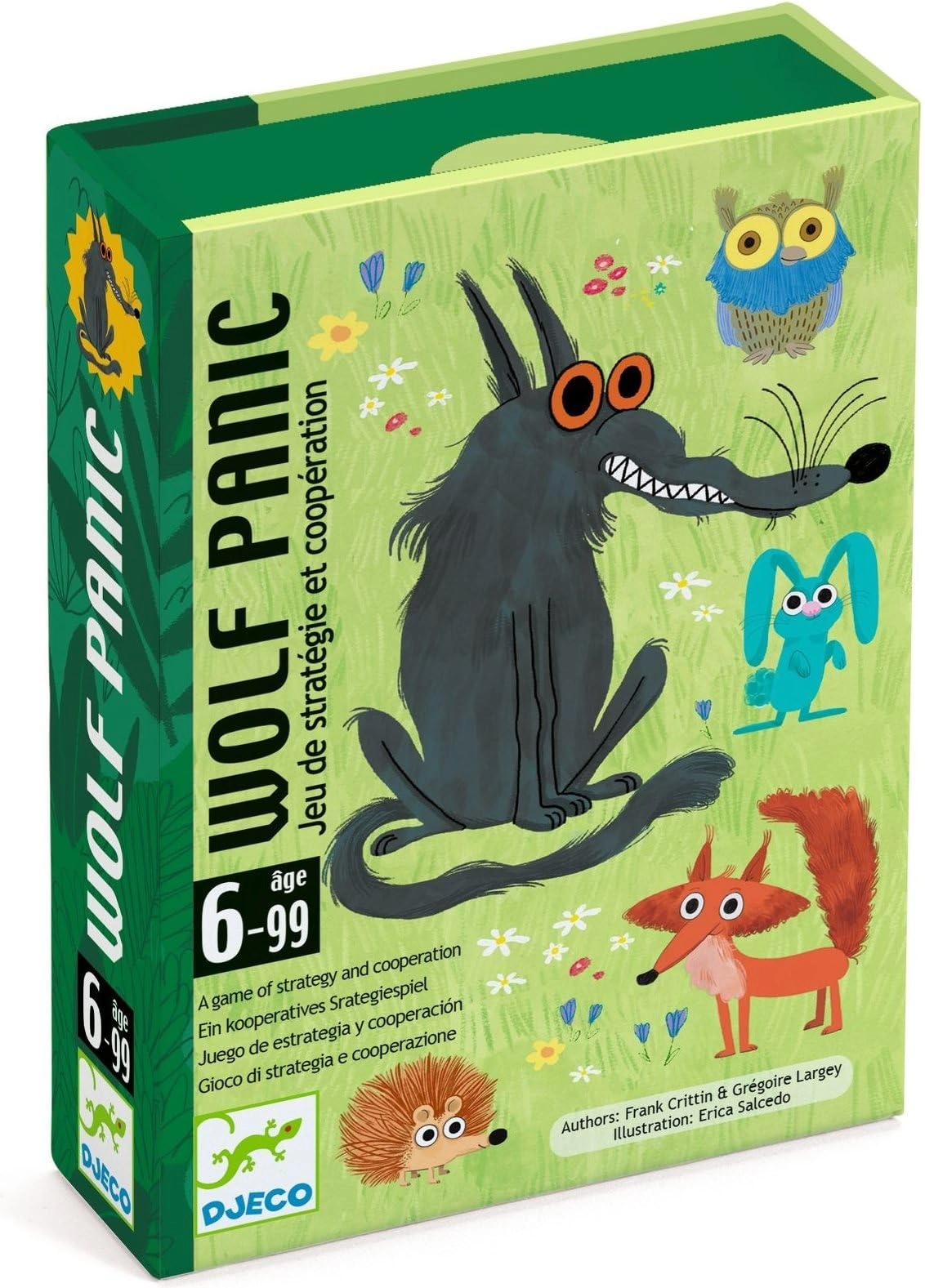 DJECO Wolf Panic - Card Game