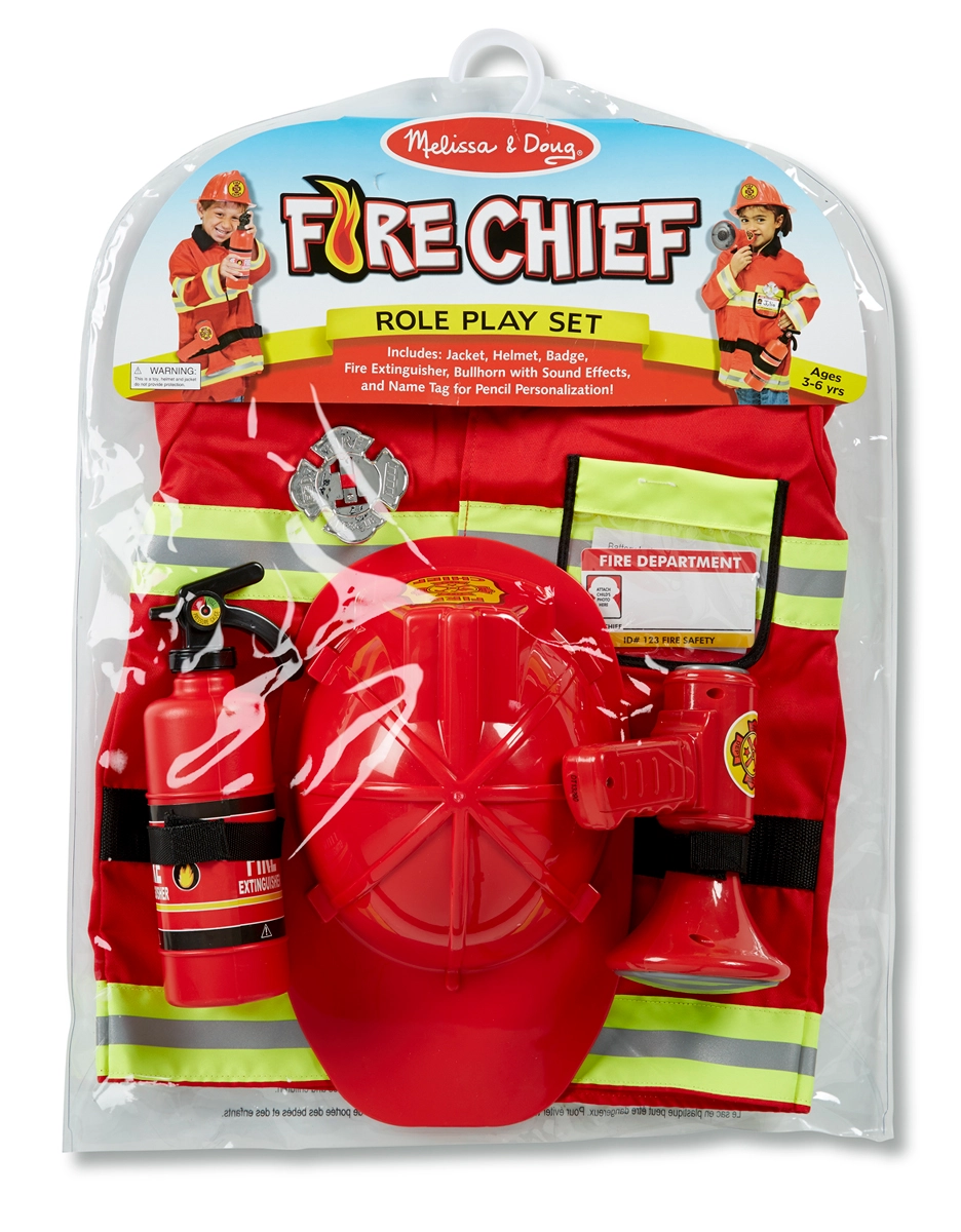 Fire Chief Role Play Costume (MD-4834)