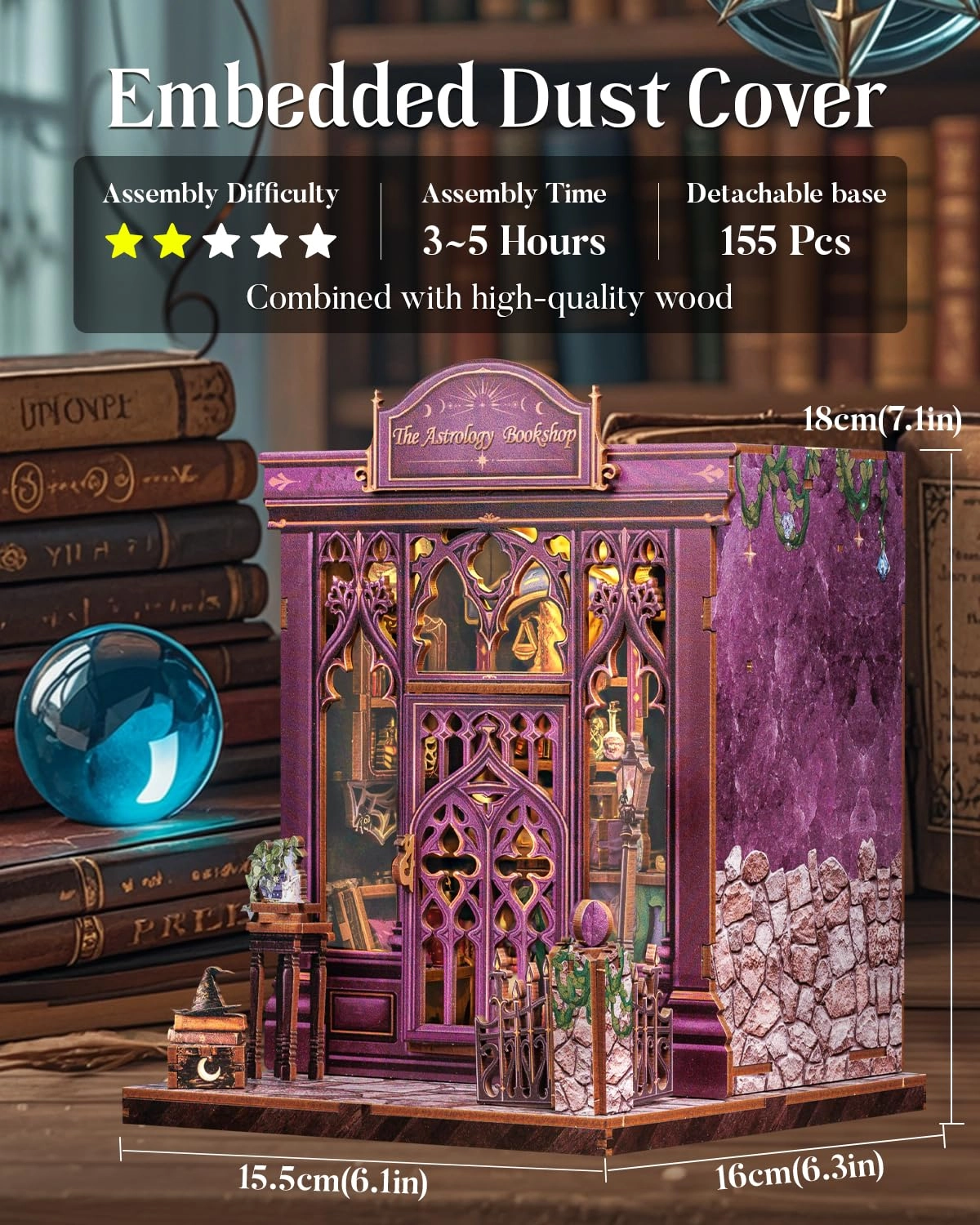 Book Nook Kit - Nebula Rest Room 1/32