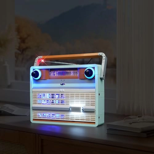 LED Light Kit - Compatible with Lego 10334 Retro Radio Lights Only