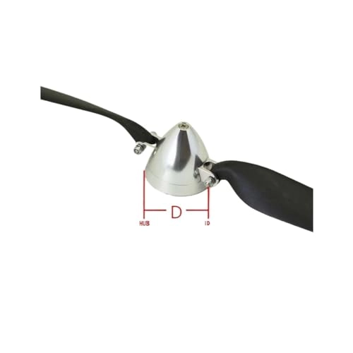 Propeller - 8x4.5 shaft 3.17mm Black