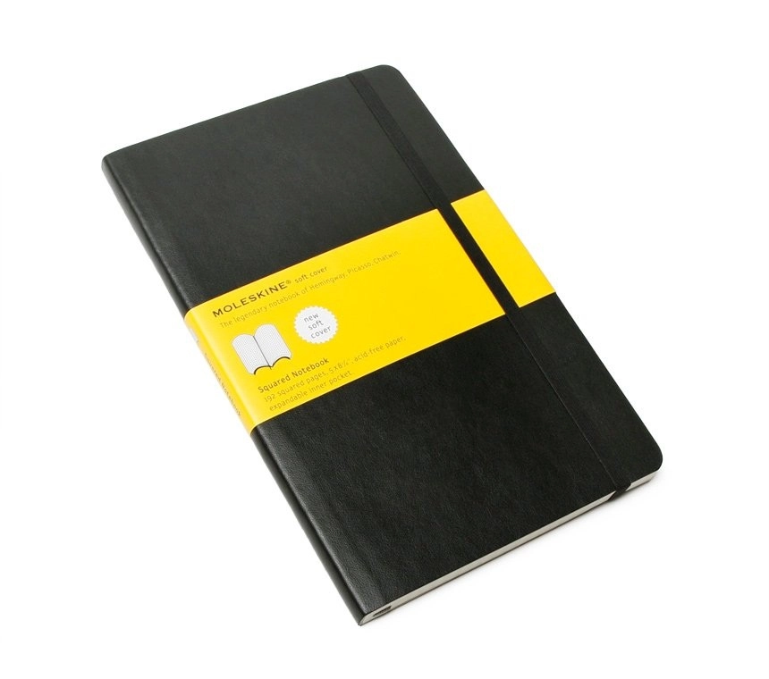 Moleskine Soft Notebook Large Softcover - Grid