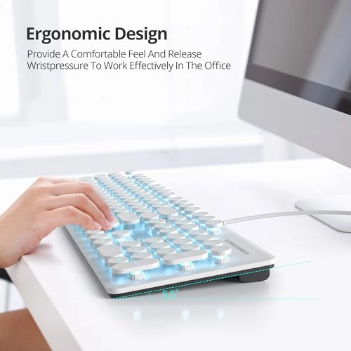 Membrane Keyboard - Full Size Wired