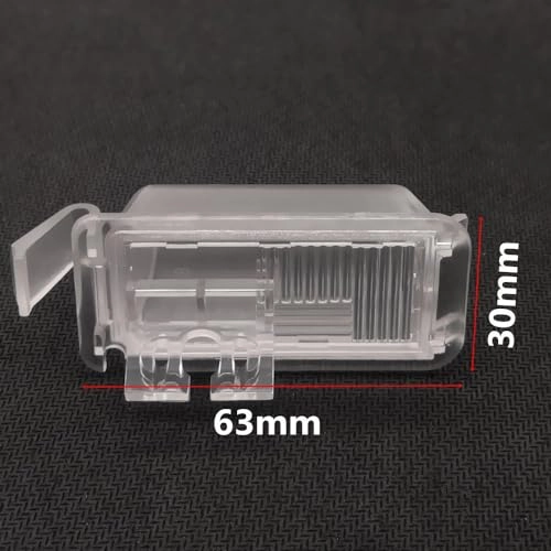 Rear View Camera Bracket - 1 Piece License Plate Mount