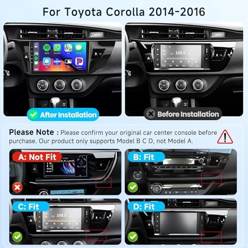 Car Android Screen - 10.1 Inches