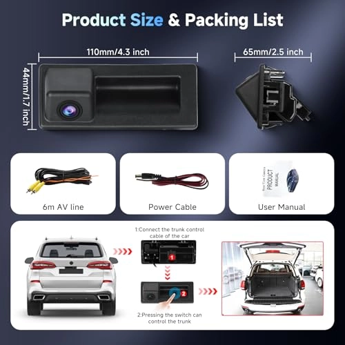 Rear View Camera - IR Night Vision 720P