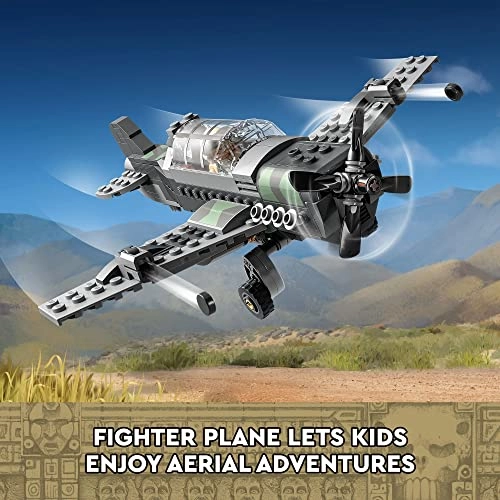 Indiana Jones Escape from the Fighter Plane (77012) - 3 Minifigures Multicoloured