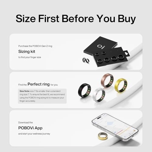 Gen 2 Smart Ring - 7 Matte Gold