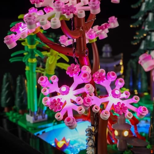 LED Lighting kit - for LEGO Tranquil Garden 10315 Upgraded Version