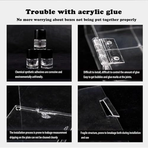 Acrylic Display Case - Transparent Dustproof