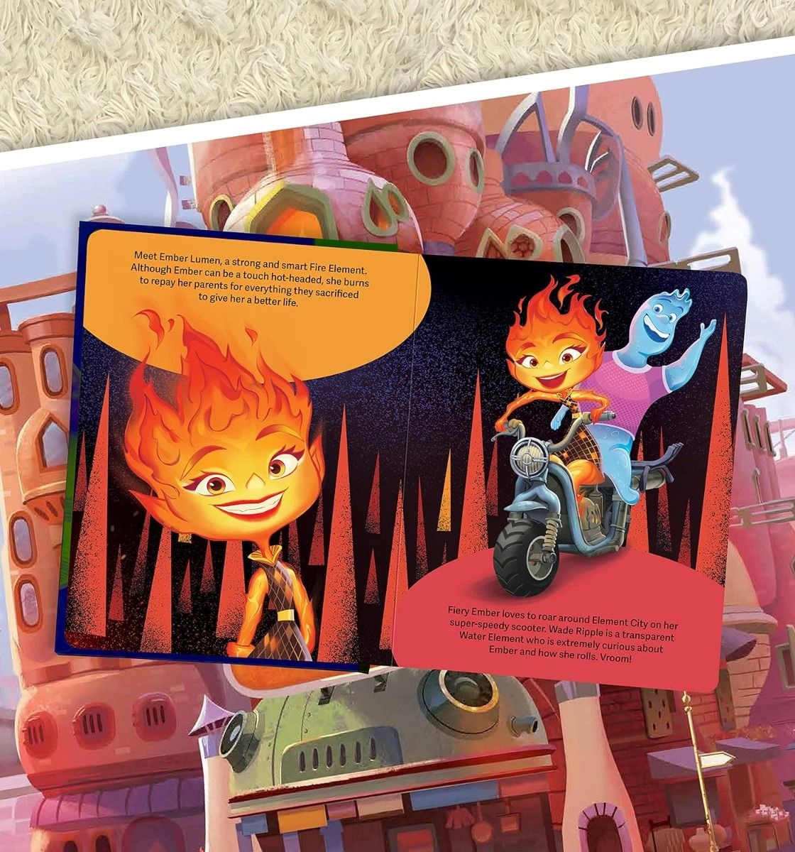 Pixar Elemental My Busy Books - 3+
