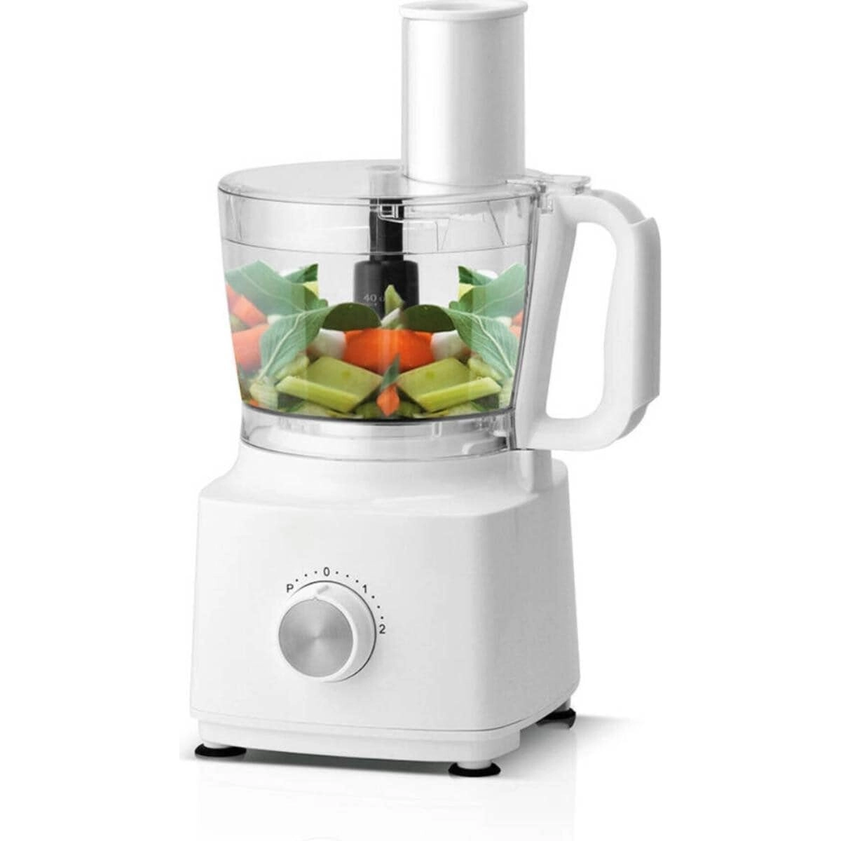5-in-1 Electric Food Processor & Multi-Function Blender - 2L 500W