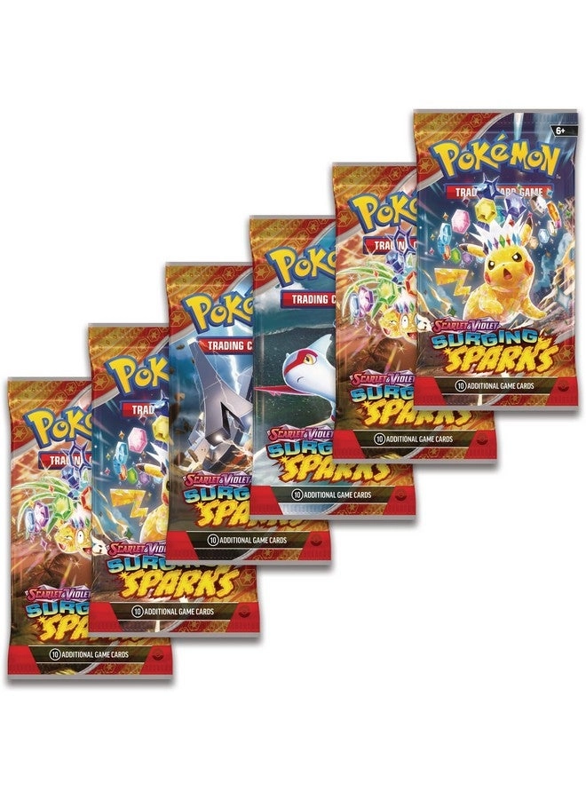 TCG Scarlet & Violet 8 Surging Sparks Three Booster Blister