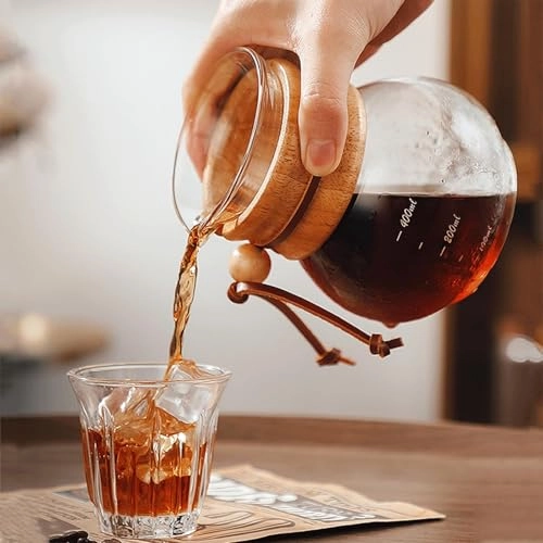 Cold Brew Drip Coffee Maker - 800ml High Borosilicate Glass