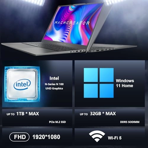 Machcreator N17A N17A - 17.3'' N100 16GB DDR5 1TB SSD