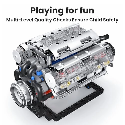 10088 Technik Engine - MOC Petrol Plastic