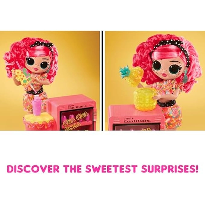 Pinky Pops Doll - Space-Themed Bright Pink Hair Ages 4+