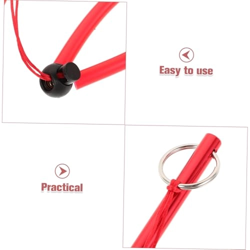 Diving Pointer Rod - 35.00X0.80X0.80CM Red Aluminium alloy