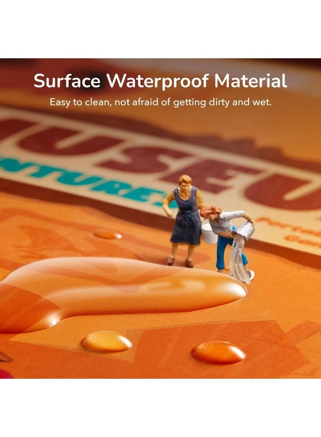 6-In-1 Magnetic Board Game Set - Portable Museum Adventure