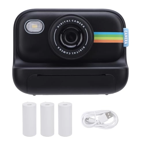 Instant Print Camera - 2.0 Inch IPS 1080P 750mAh