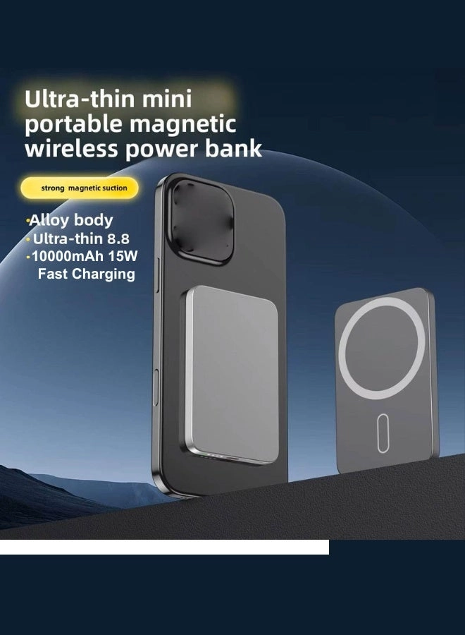 Magnetic Wireless Power Bank - 10000mAh 15W