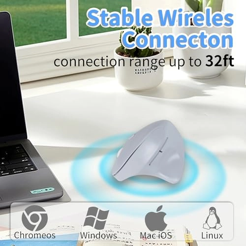 Ergonomic Vertical Mouse - Bluetooth