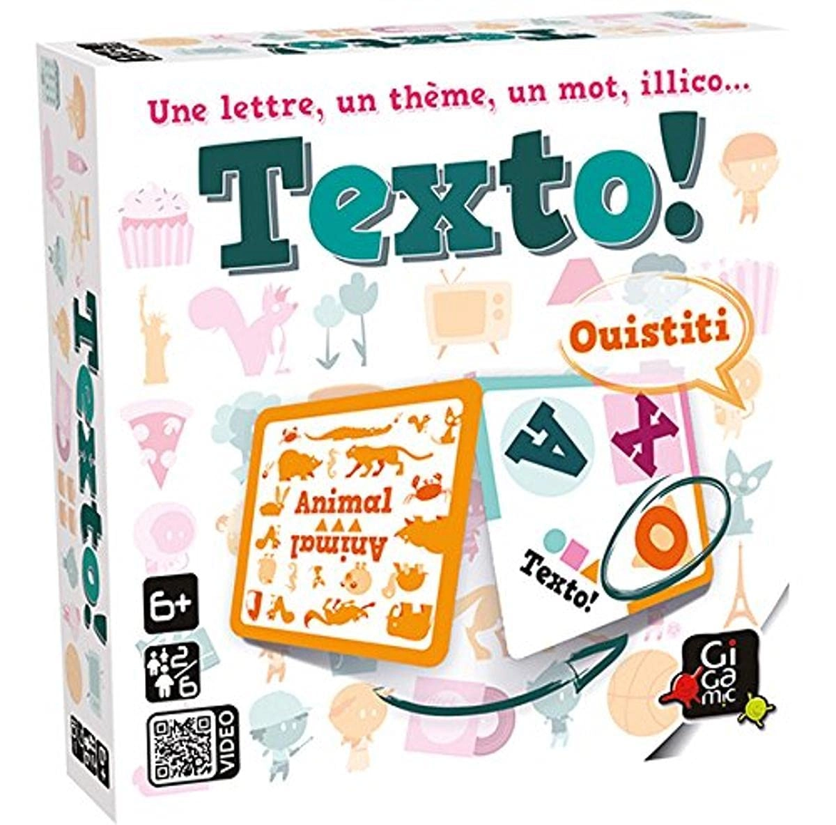 Gigamic Texto! - Card Game (French)