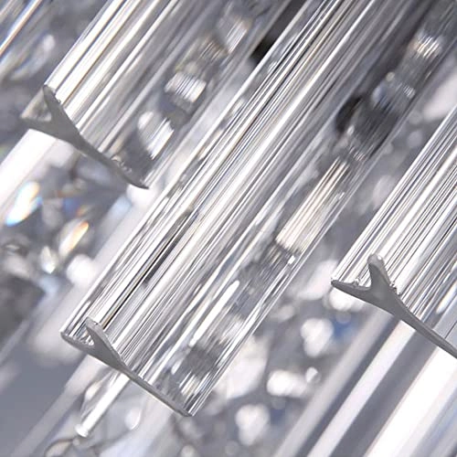 Round Crystal Hanging Light - 100cm