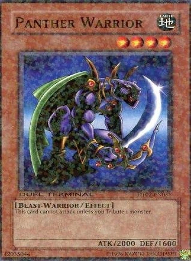 Yu-Gi-Oh! Panther Warrior DT02-EN055 - Duel Terminal 2-1st Edition Common
