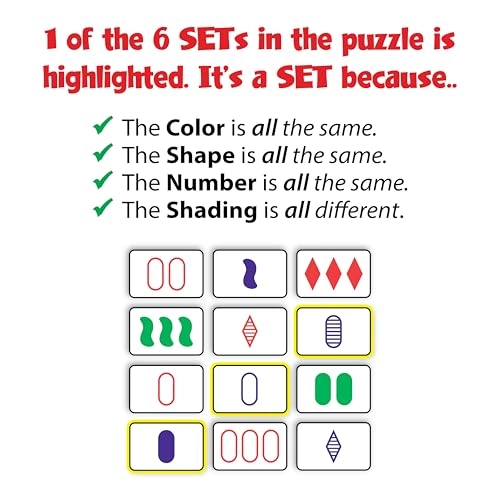 SET: The Family Game of Visual Perception