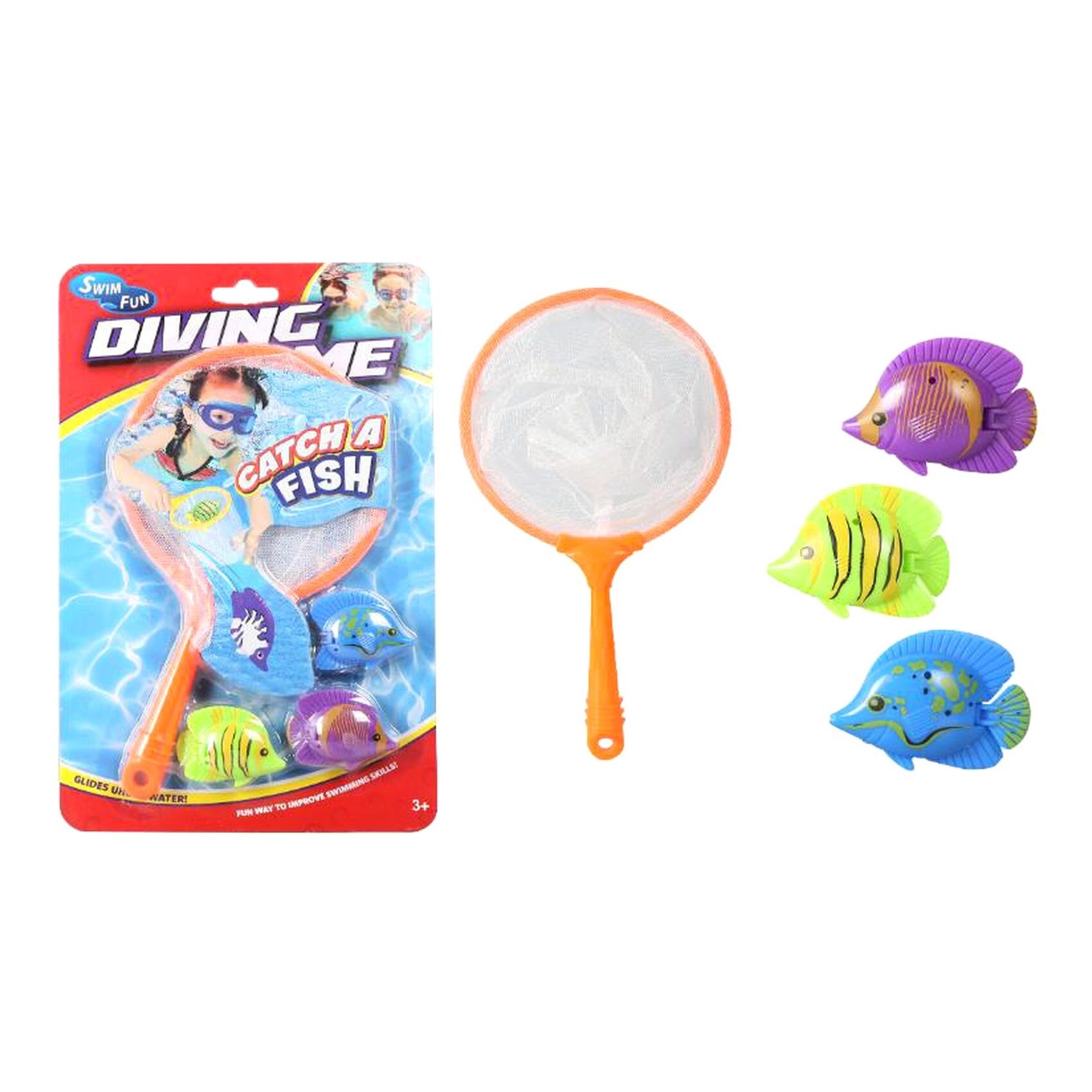 Diving Fishing Set - Multi Colour 3 +