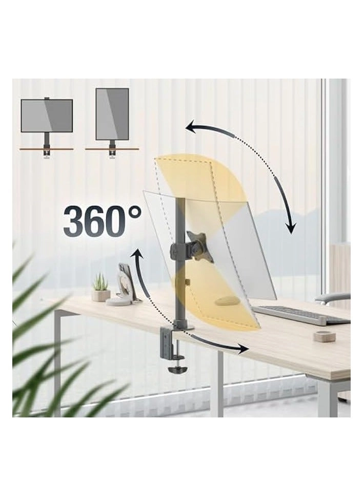 Monitor Mount Arm - Single 20 to 32 inches 75x75mm and 100x100mm