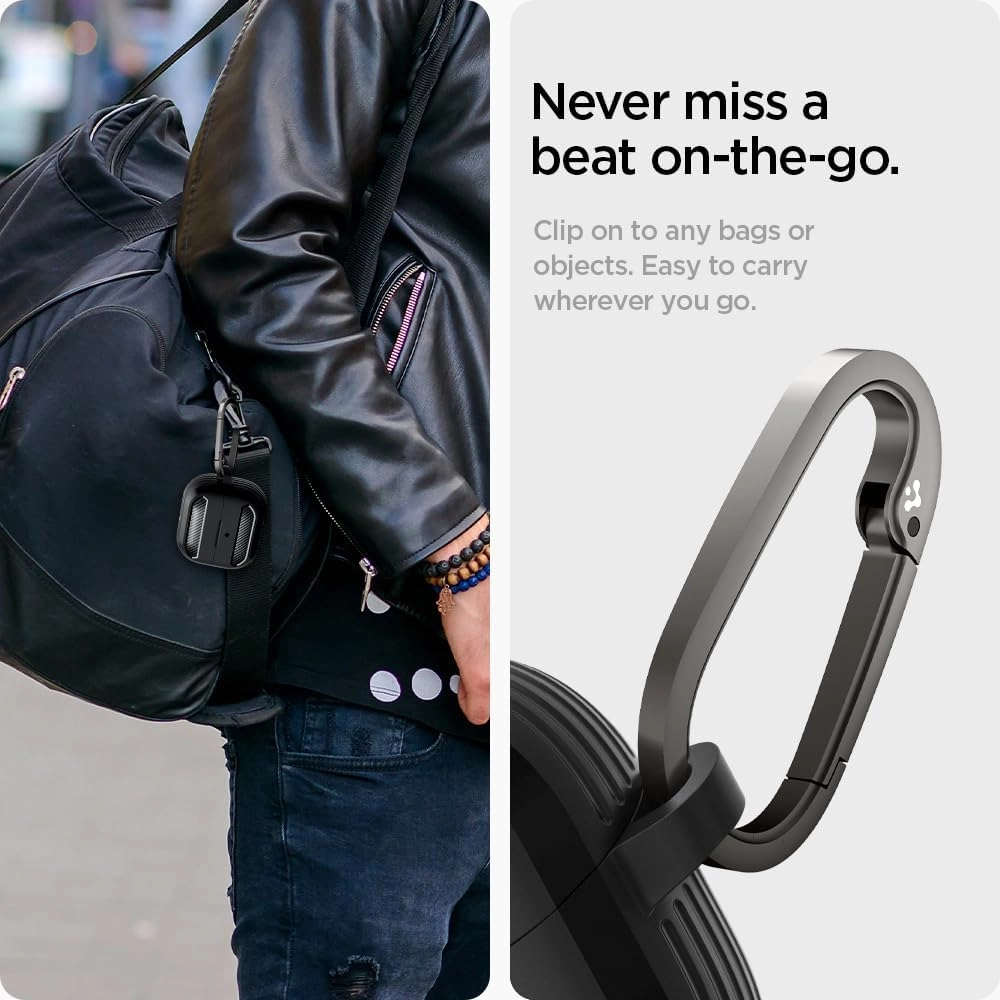Case for Samsung Galaxy Buds3 and Galaxy Buds 3 Pro - Carabiner