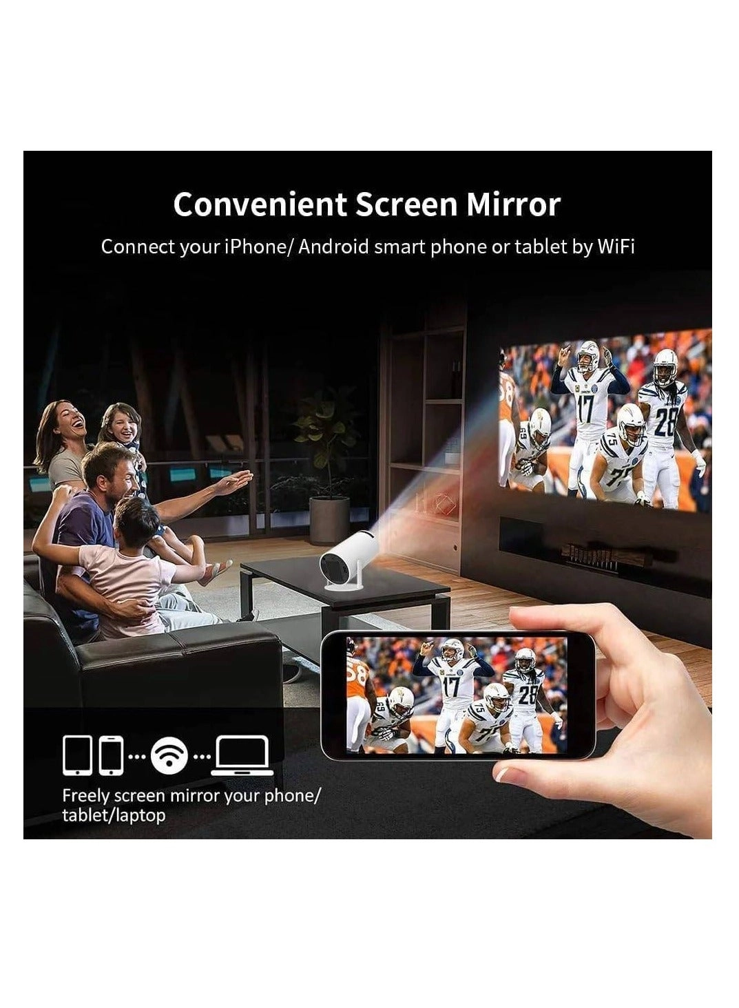 Mini Projector 1080P