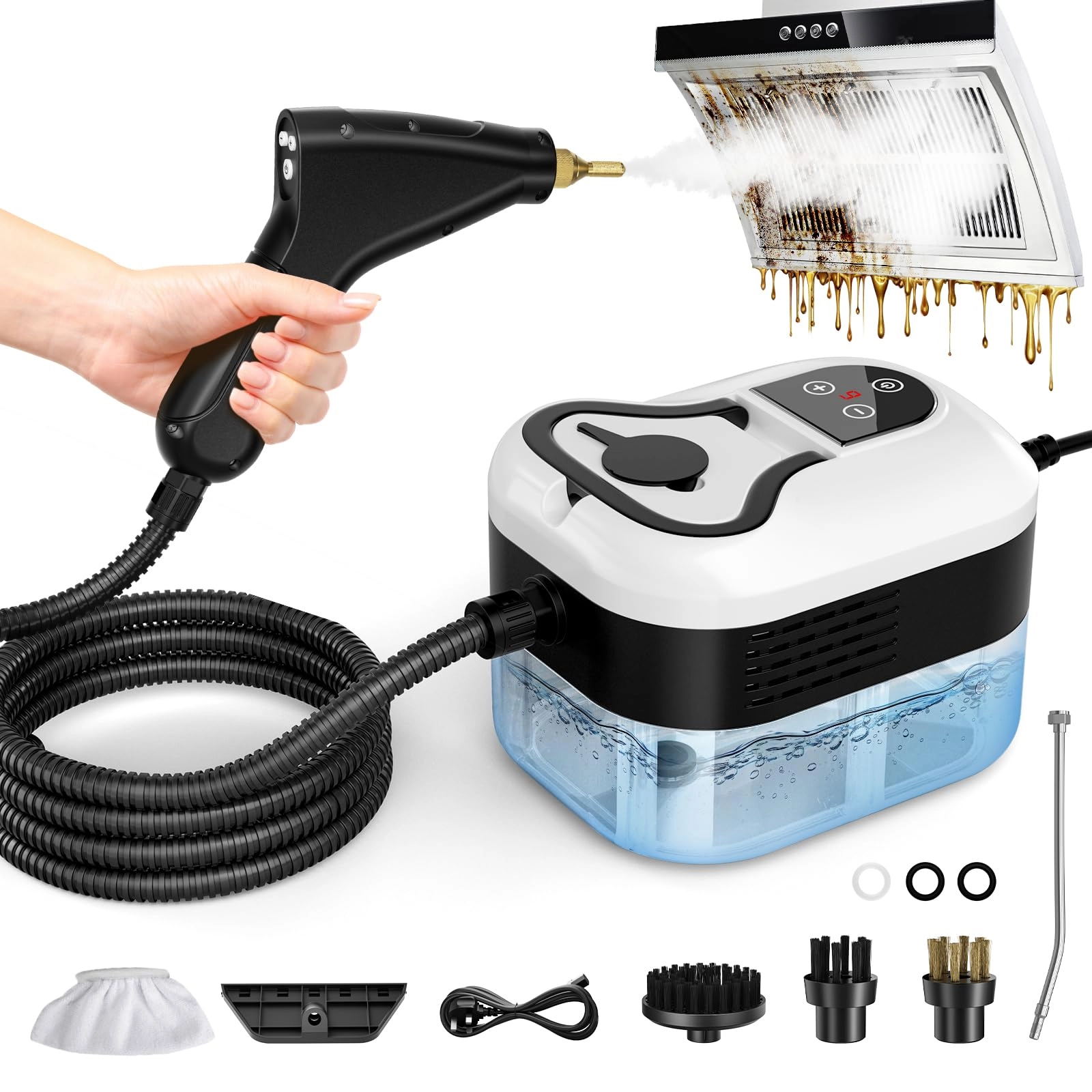 Trsaow handheld steam cleaner - 3.5 Bar 1.2 Liters