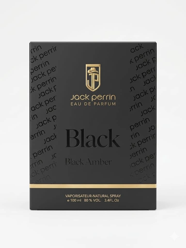 JACK PERRIN Black Amber Eau de Parfum 100ml