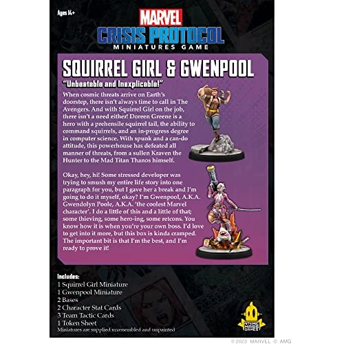 Marvel: Crisis Protocol: Squirrel Girl & Gwenpool Character Pack