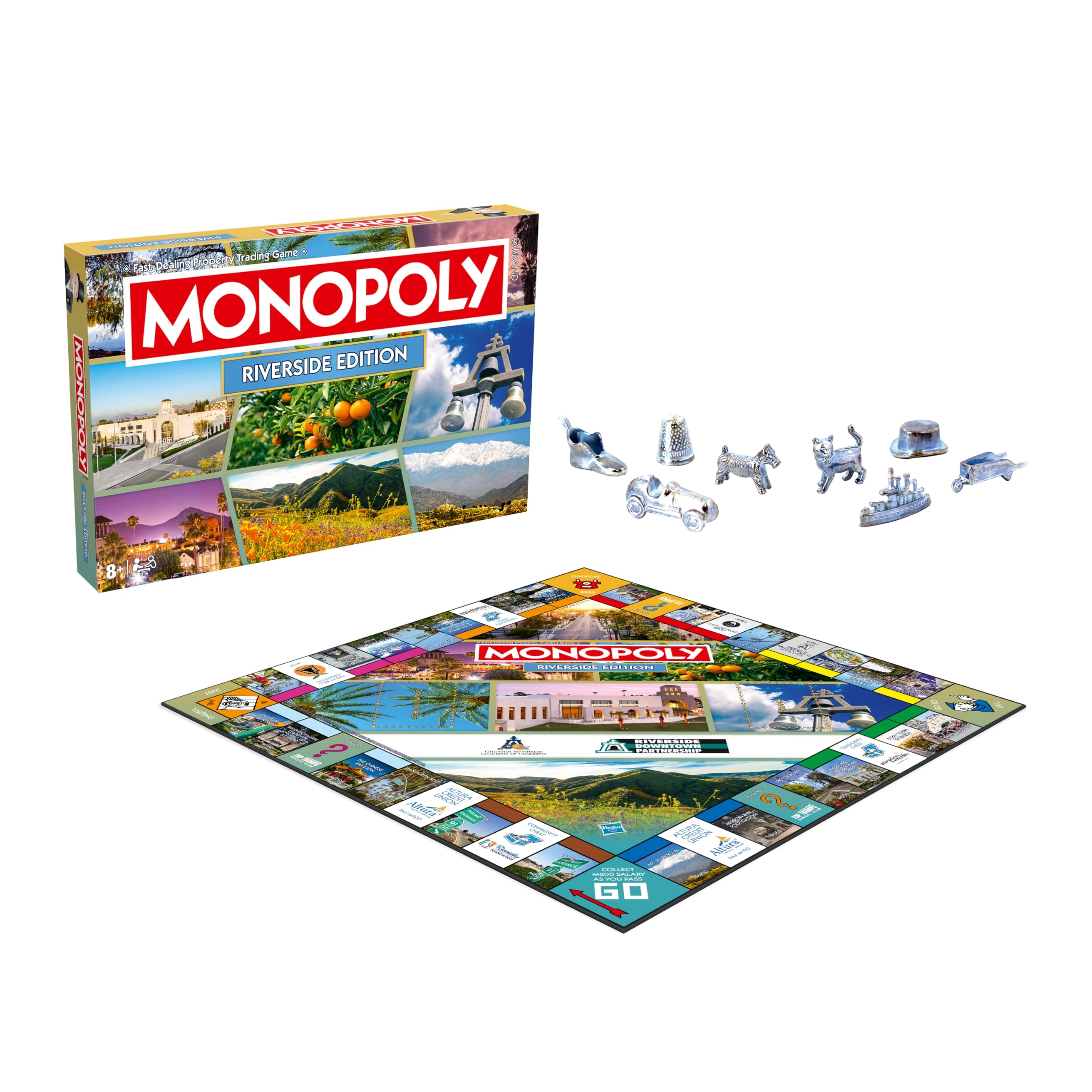 Hasbro Monopoly: Riverside CA Edition