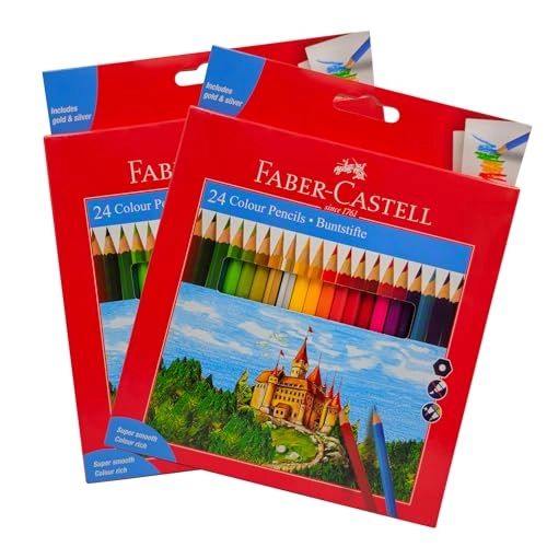 Classic Coloured Pencils - 24 Pcs