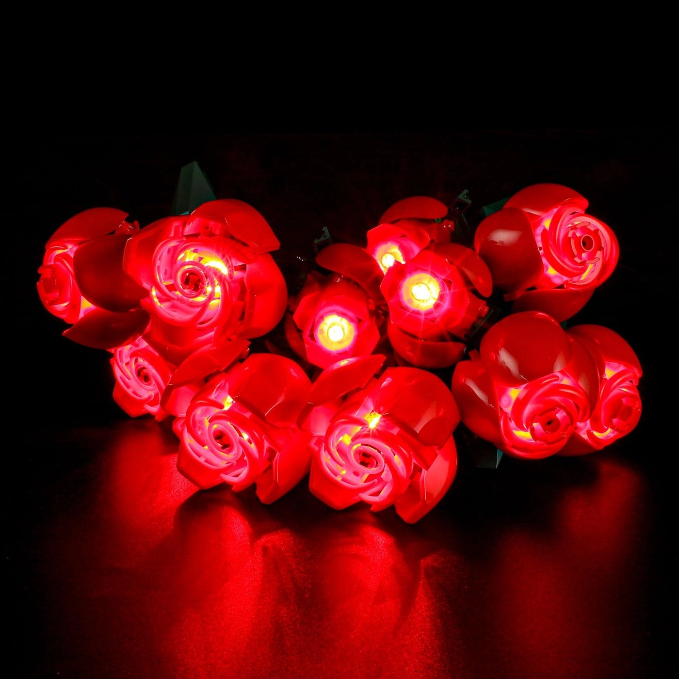 Light Kit for LEGO Bouquet of Roses - Music Version Compatible with LEGO Icons 10328