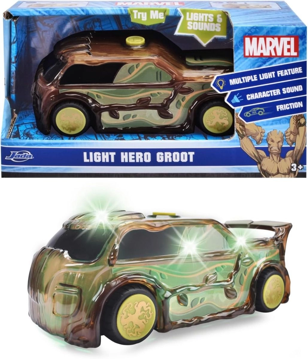 Jada Light Hero Groot Car - 1:32